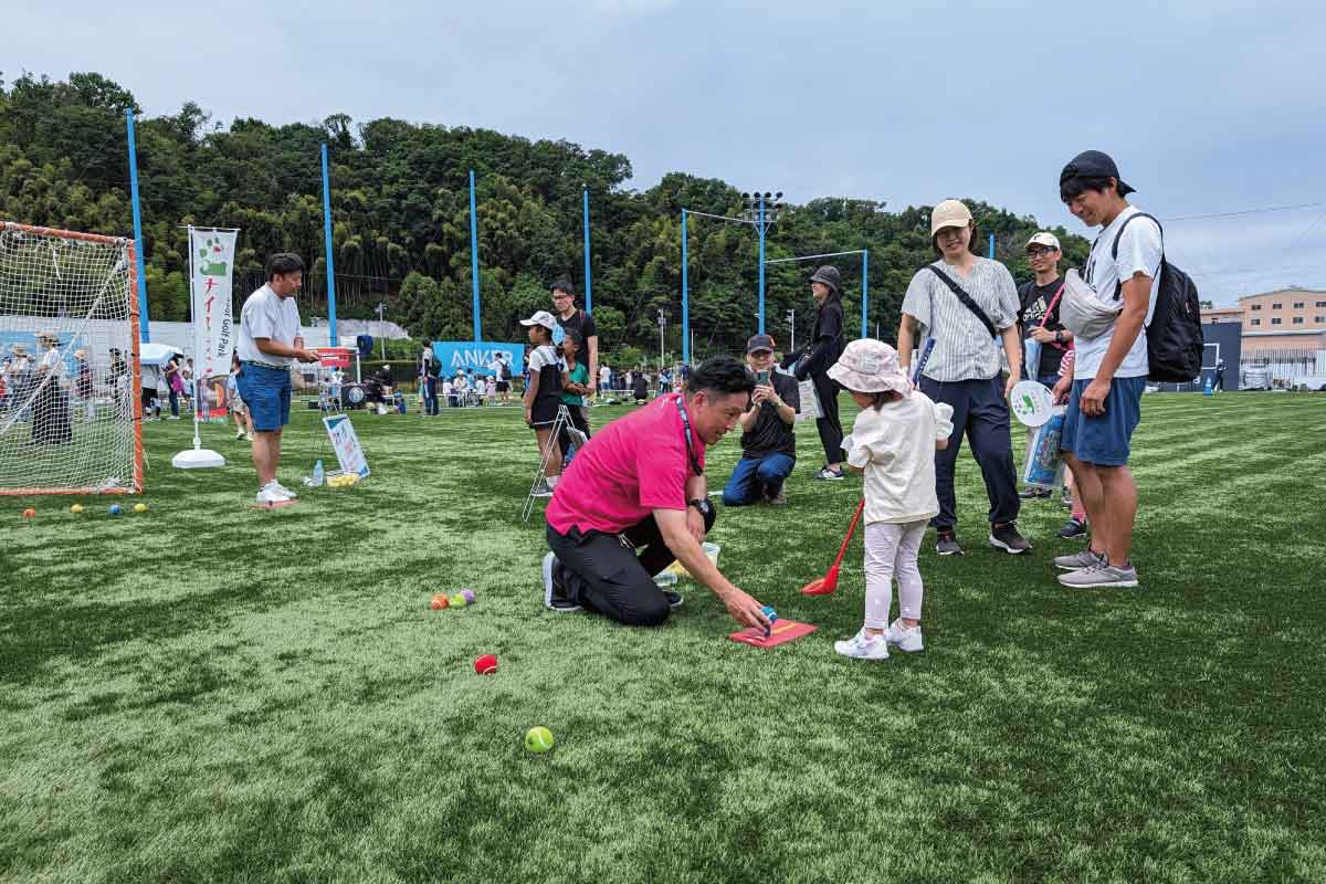キッズスポーツフェスタ出展の様子1