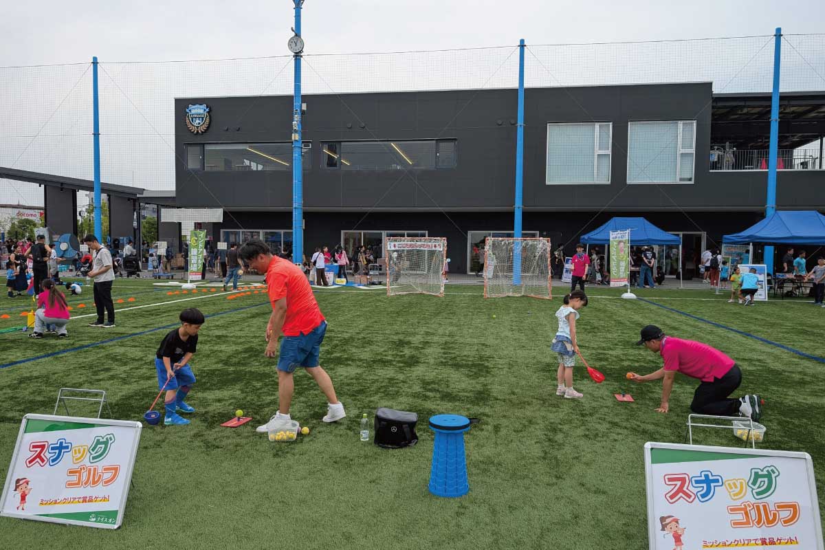 キッズスポーツフェスタ2025出展の様子1