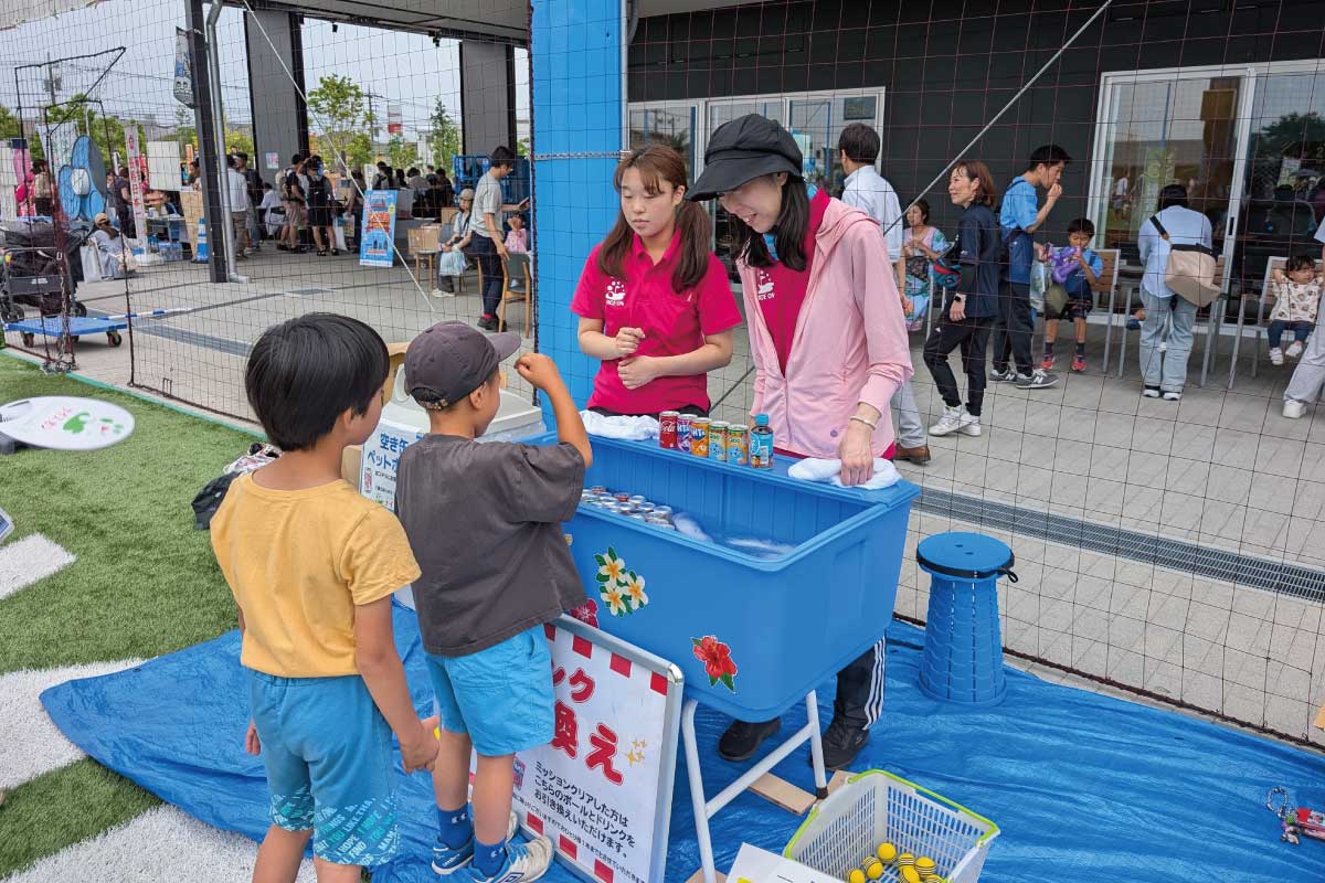 キッズスポーツフェスタ2025出展の様子2