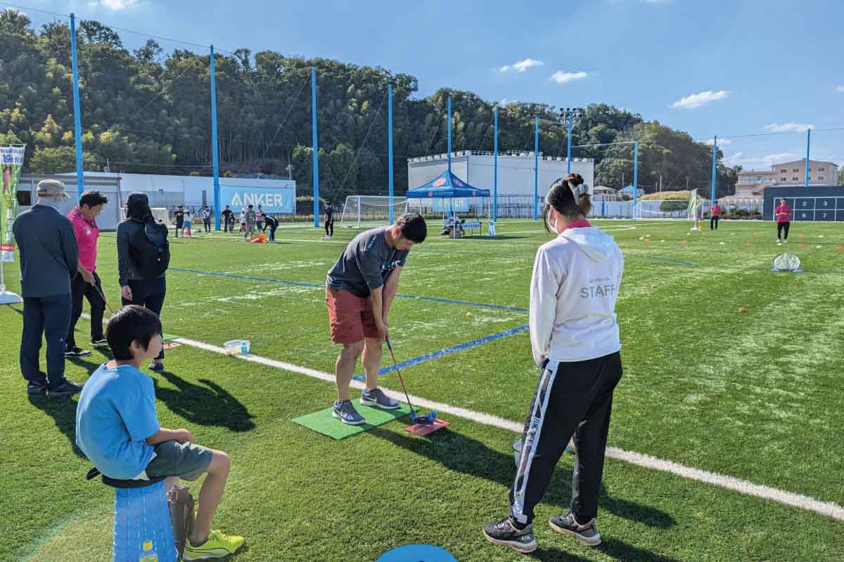 多摩区スポーツフェスタ出展の様子1